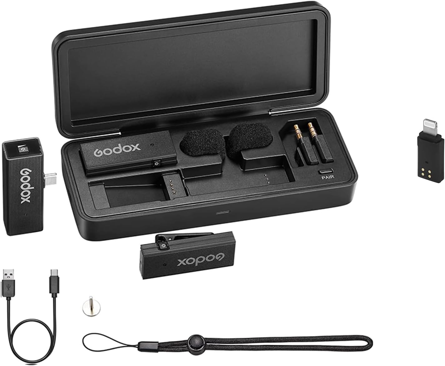 GODOX MoveLink Mini UC Kit2 with Mini Adpt.LT Lightning