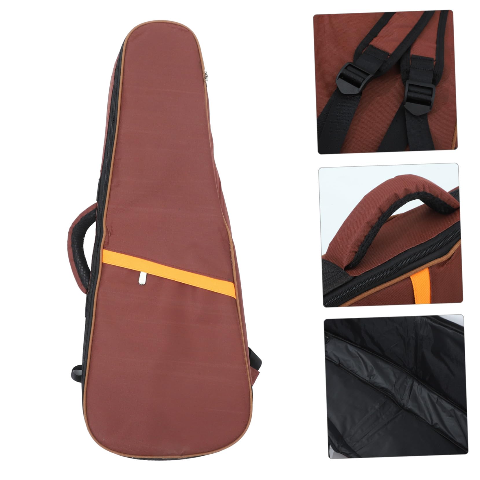 BESTonZON Ukulele Tasche Aus Oxford Tuch Tragbare Ukulele Tasche Mit Verstärktem Design Für Zubehör Und Reisen
