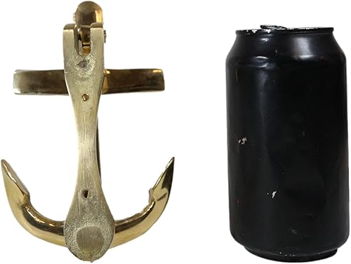 Miniatura 7 de Ebros Gift Escultura tradicional náutica de metal de latón con placa de golpe integrada de 5.75 pulgadas de alto, color azul marino, barco, barco,