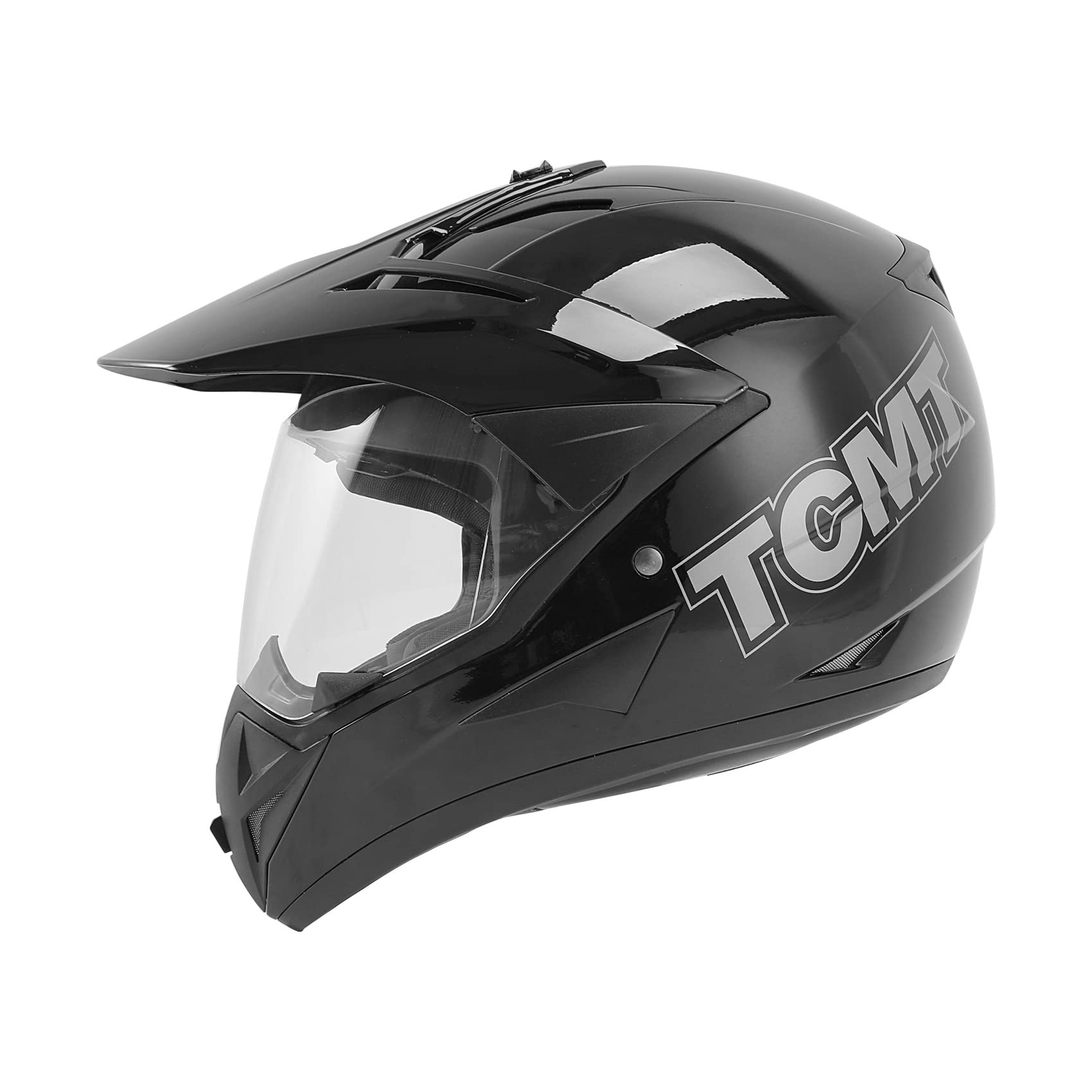 TCMT Motorcycle Dirt Bike Off-Road Motocross ATV Mountain Bike Full Face MX Helmet for Men Women DOT Approved