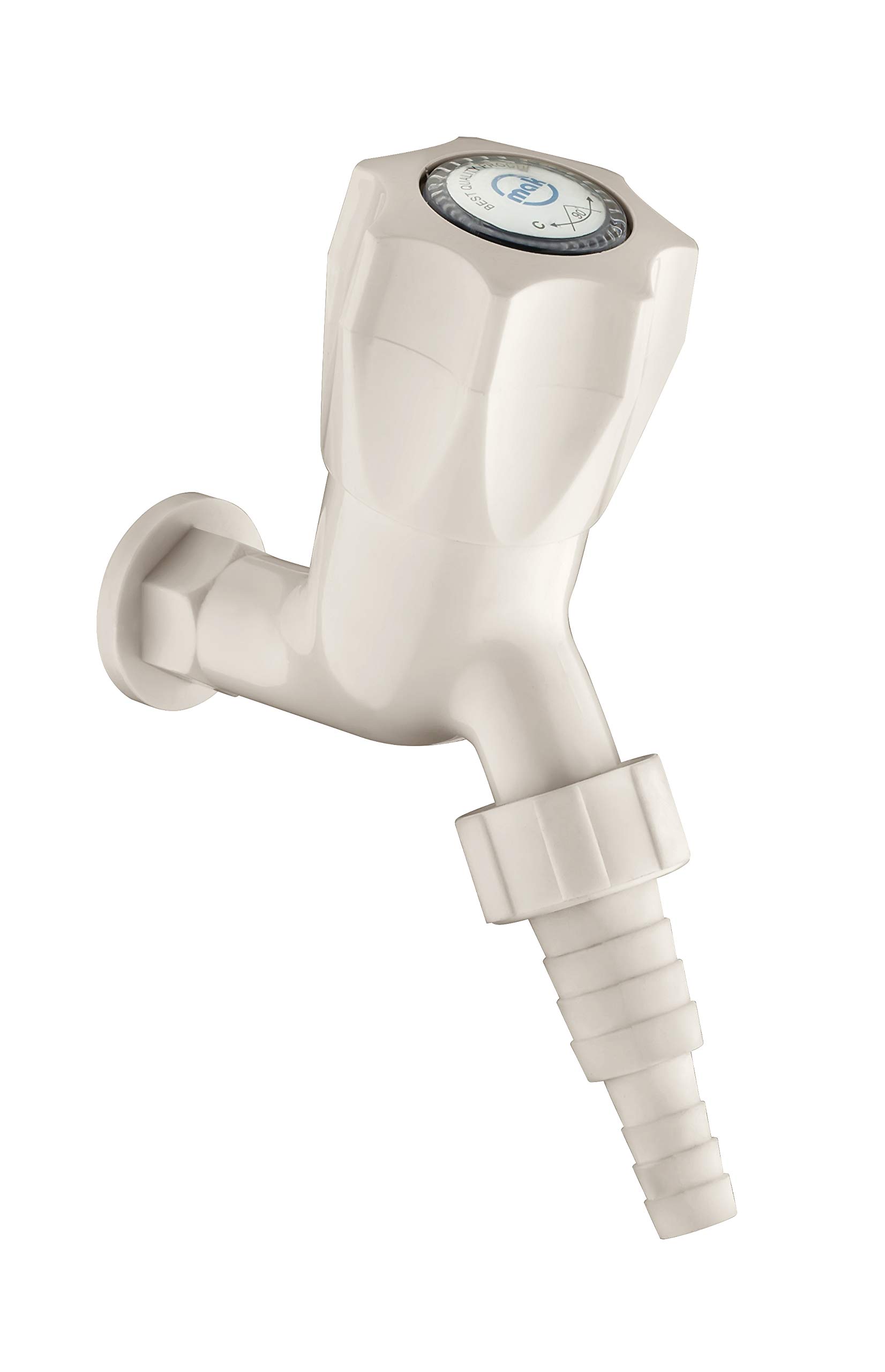 Axtry Mak ABS Plastic Nozzle Bib Cock Water Tap/Plastic Bib Cocke/Bib Tap for Water, Bathroom Bibcock for Hot & Cold Water/Gardening Nozzle Bib (1, Ivory) (B08KWGC7BH) Amazon Price History, Amazon Price Tracker