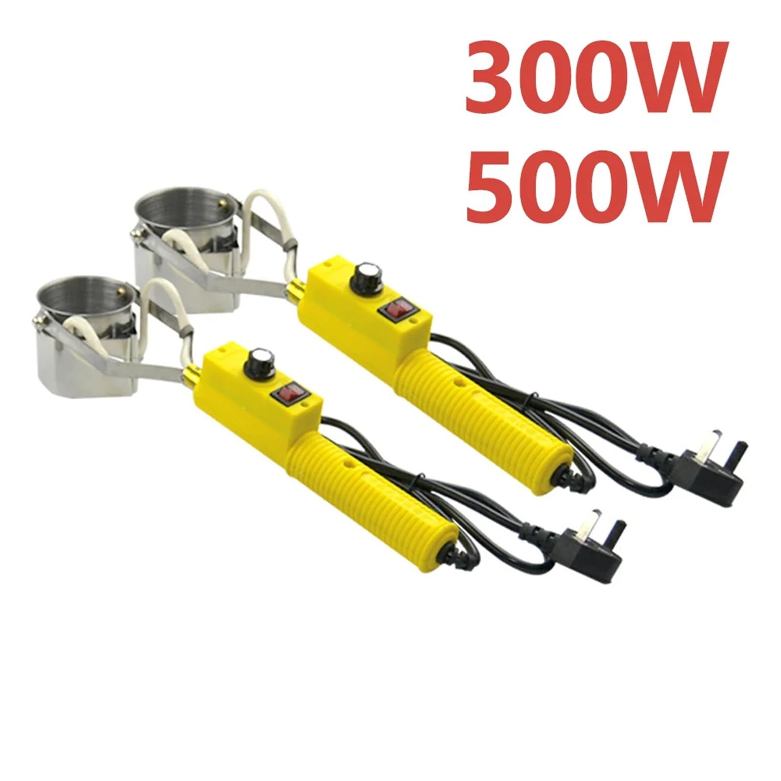 Pot à souder Portable 300W/500W, four de fusion d'étain, contrôle température réglable, outil bain dessouder(300W)