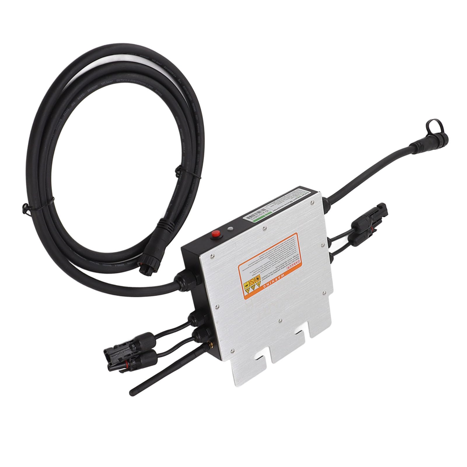 KUIDAMOS Mikroinwerter Sieciowy do Instalacji Fotowoltaicznej Wydajne Sterowanie Wi-Fi o Mocy 700 W do Domowego Systemu Energetycznego Ze Stopu Aluminium