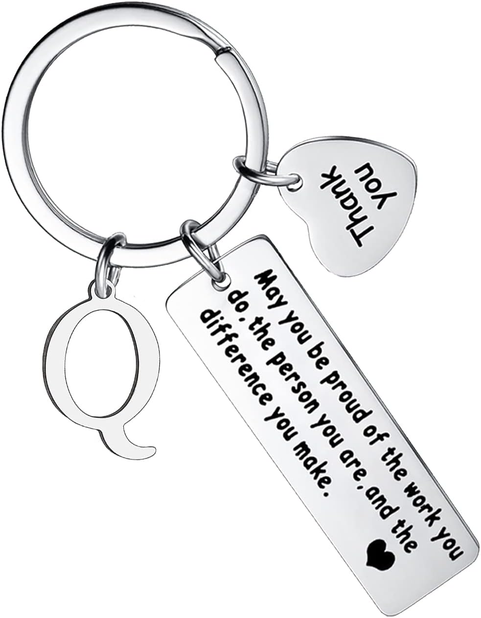LUODAN Regalos Colegas Llaveros Regalos Para Amigas Regalos Despedida Regalos Empresa Navidad Regalo Compañera Trabajo Regalo Despedida Compañero Llavero Regalos Colegas Amigos Personalizado (0