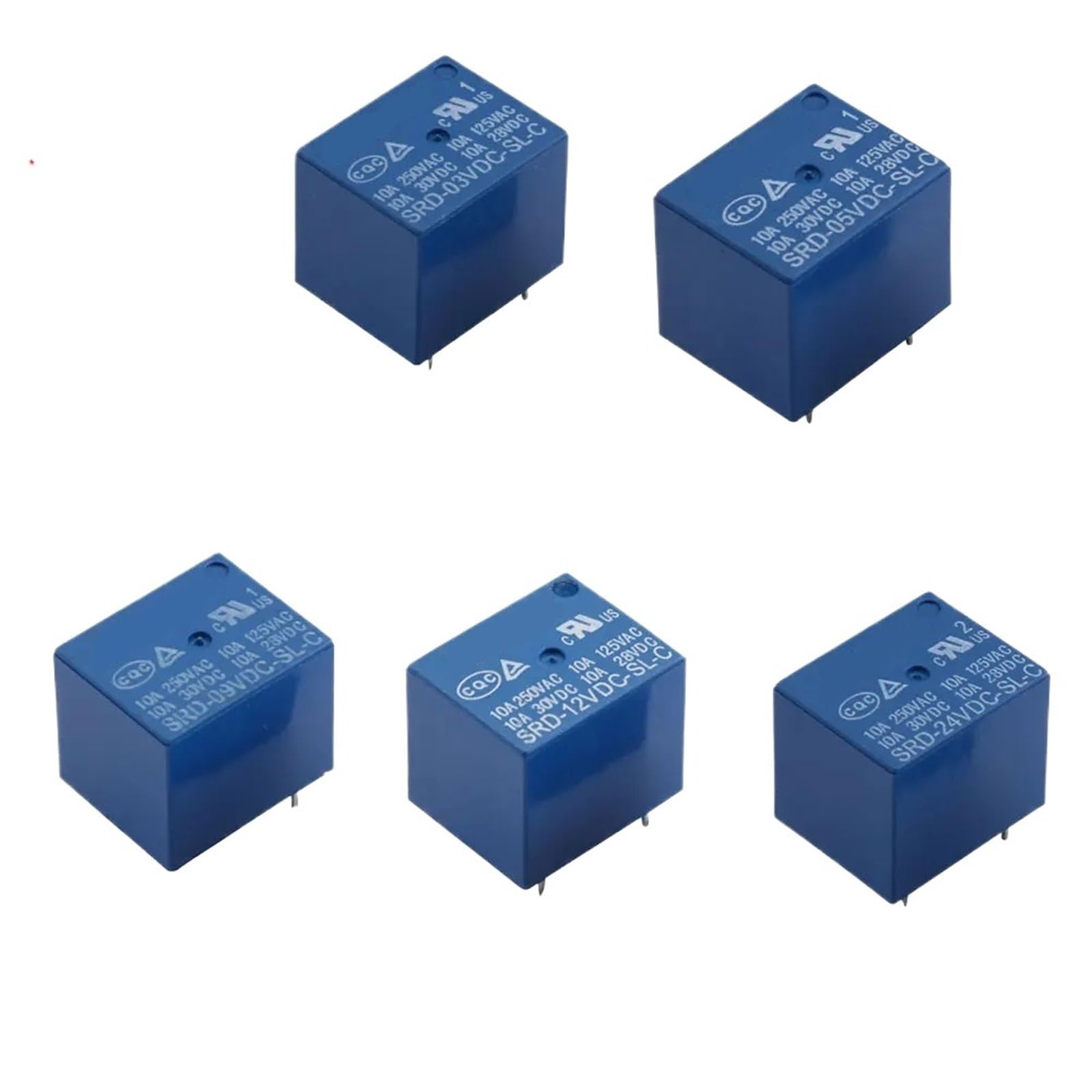 Relais SRD-05VDC-SL-A 4Pin pour automatisation domotique et Arduino