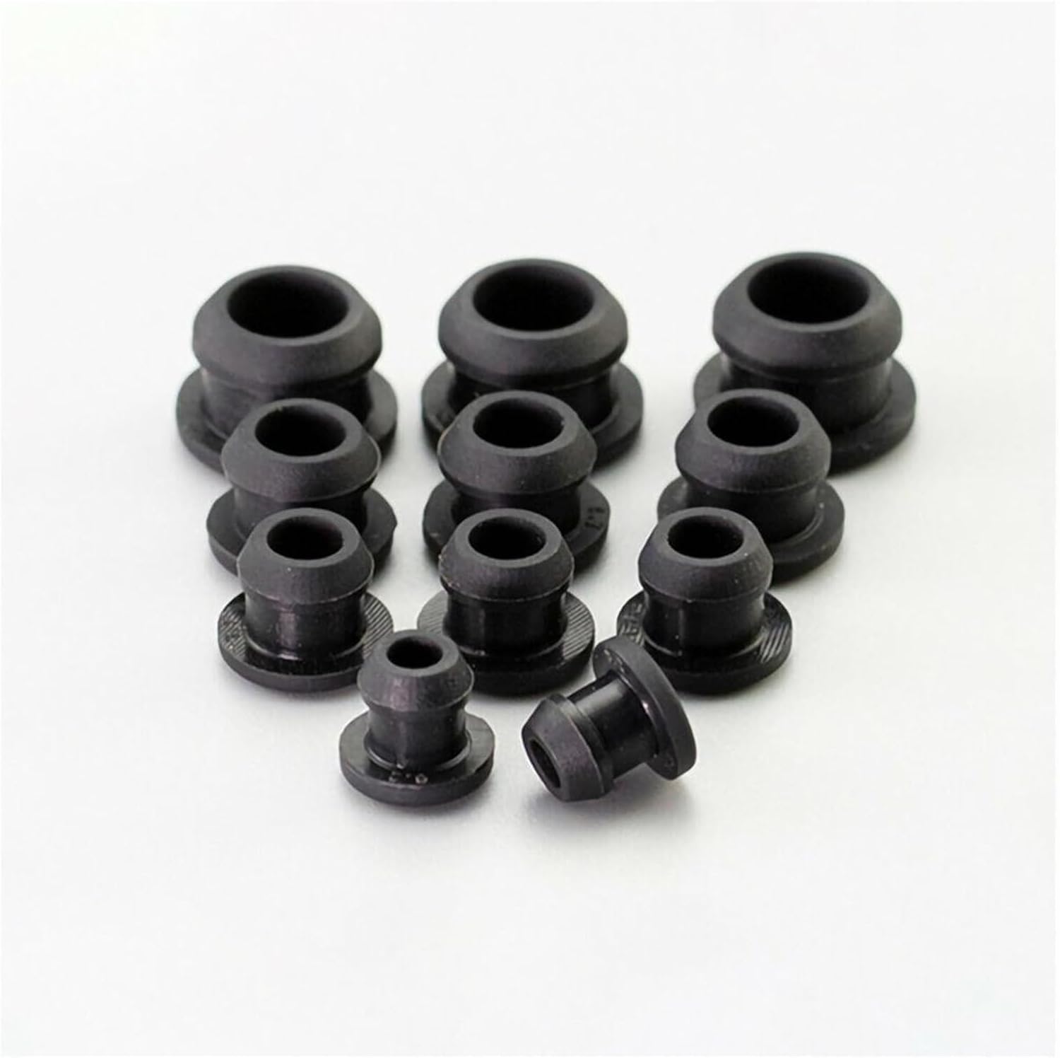 Silicone Rubber Hole Plug 4.5-50.6Mm T Type Plug Cover Snap-On Gasket End Caps Seal Stopper/G2/7Mm(G2,28Mm(4Pcs))