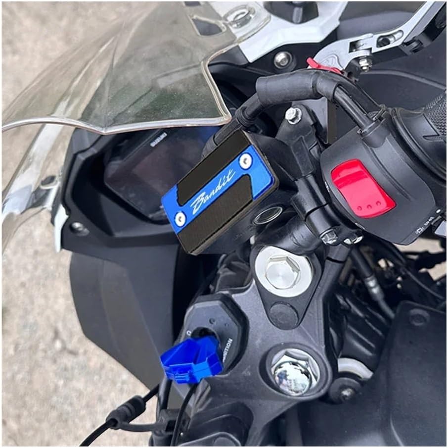 For Bandit S650 600 650 1200 1250 1250S GSF Accessories Motorcycle CNC Front Brake Fluid Reservoir Cover Cap