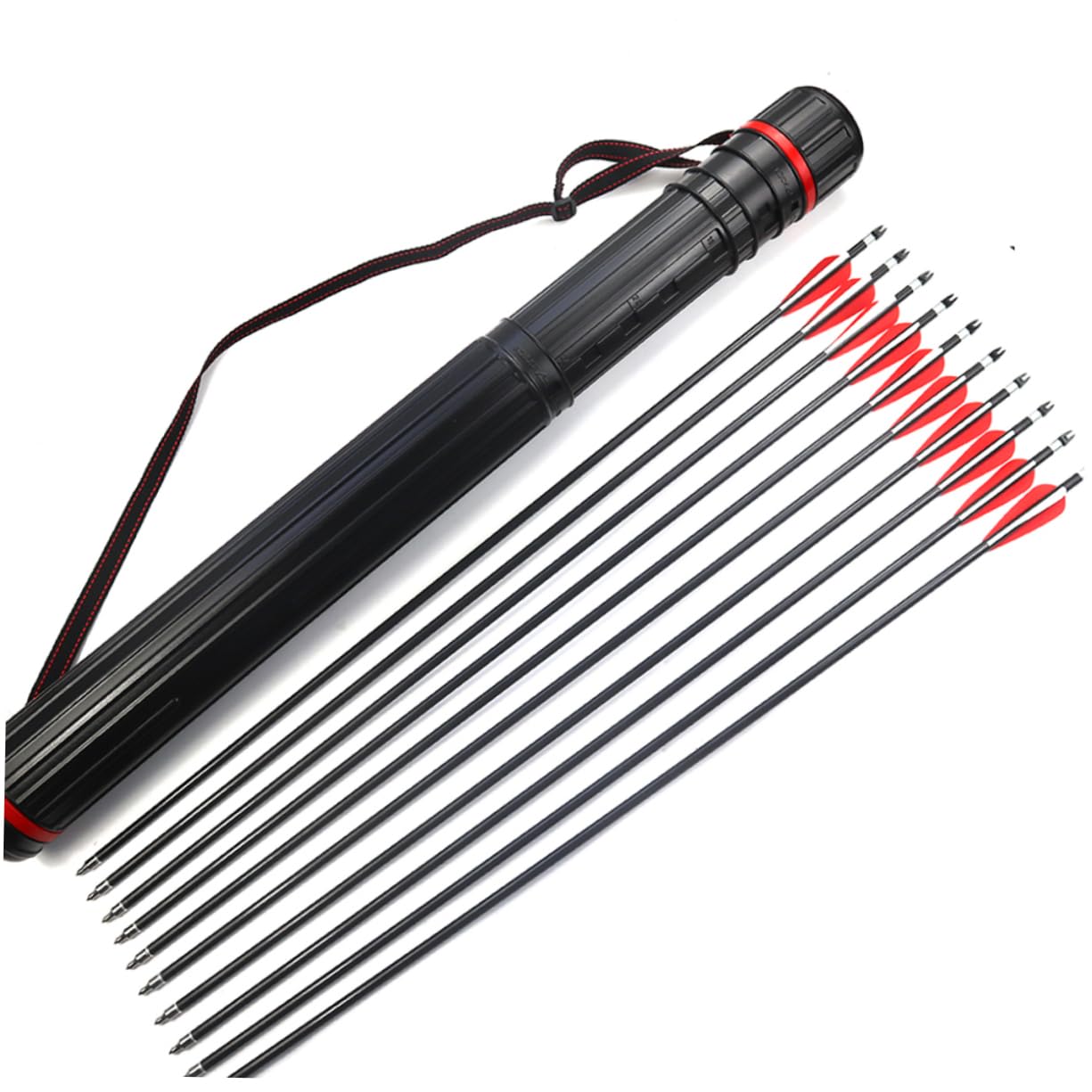 Gogogmee 1Pc Retractable Pot Durable Material Arrow Bag Maximum Lightweight for Easy Carrying for Hunting and Outdoor Activities