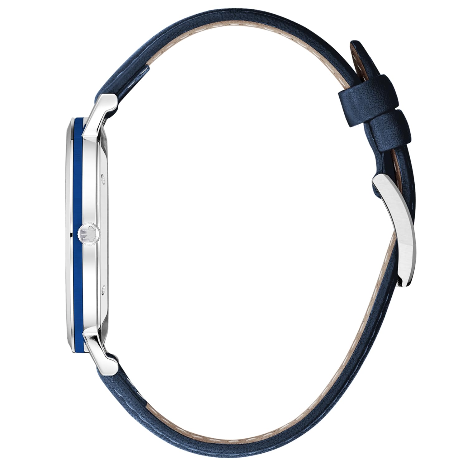 René Mouris L'Emporter Quarzuhren Für Herren – 41MM Klassische Uhr Aus 316L Edelstahl – Mineralglas Mit Saphirbeschichtung – 50M wasserdichte Armbanduhr Mit Italienischem Lederarmband.