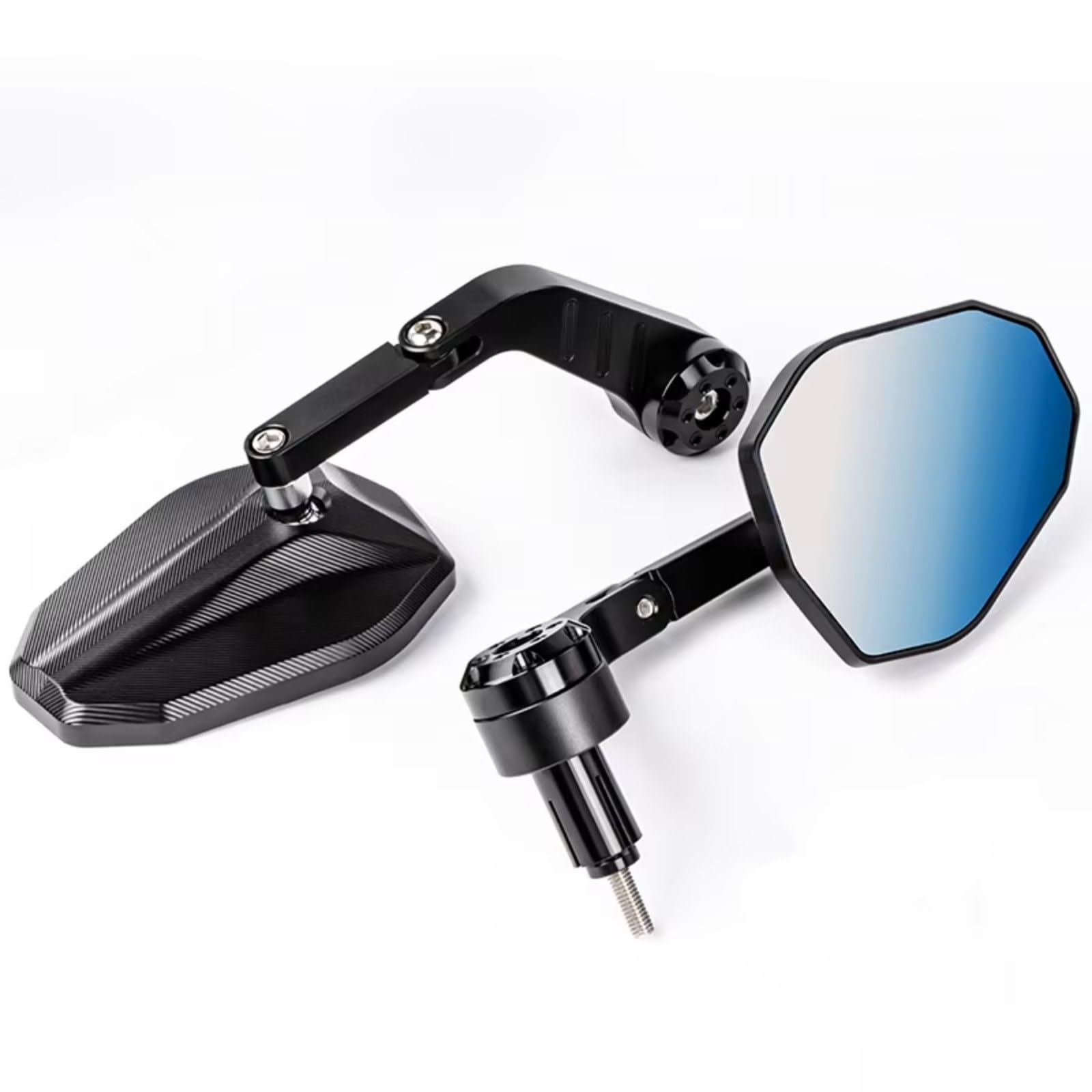 Compatible con Yamaha para NMAX155 2017 2018 2019 2020 2021 2022 2023 Manillar De Motocicleta Espejos Retrovisores Espejos Laterales Accesorios Espejo Retrovisores Moto(Size1)