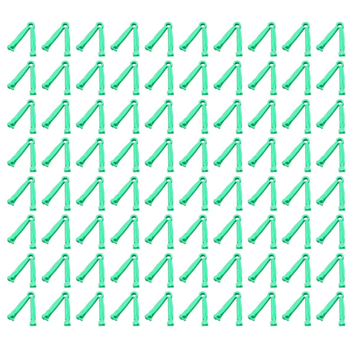 MAGICLULU 100pcs Disposable Pig Umbilical Cord Clamps for Newborn Piglets Puppy Kitten Whelping Farm Equipment Livestock Nursing Clips Random Color