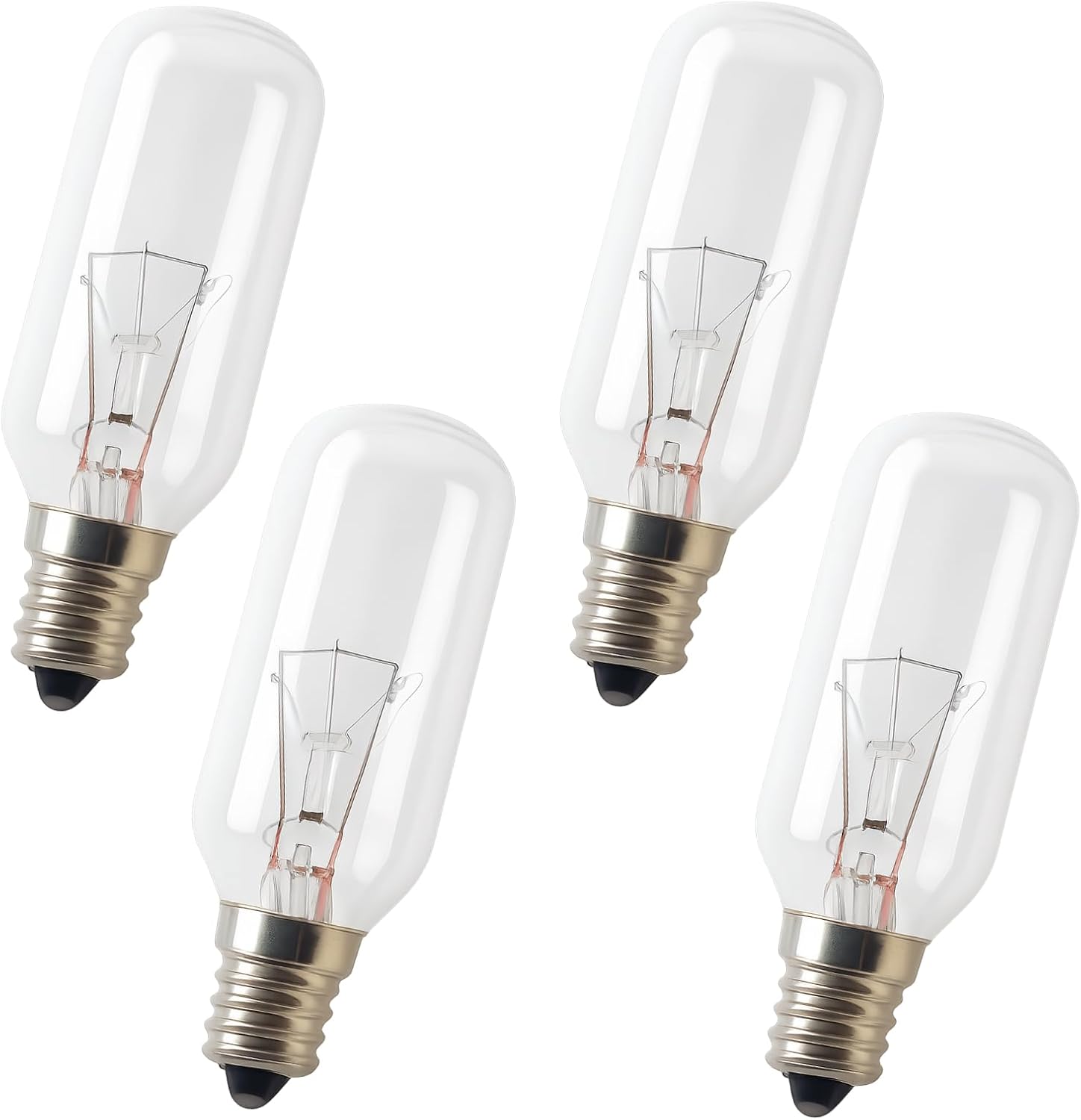 4Pcs SB02300264 Range Hood Light Bulb Replacement 40W 120V T8 E12 Base Fit for Whirlp Fit for Broan PM250-A PM250-B PM390 PM390-HS PM390S PM390WW RM50000 RM503001 RM503004 Replace B02300264 WP8190806