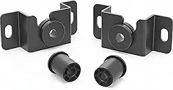 Suporte TV, Fixo, Universal, de Parede, para TVs 12" a 80", Capacidade até 60kg, Compatível com Telas Curvas e Planas, para Sala, Quarto ou Escritório, Aço Reforçado, Kit Instalação Fácil, Preto