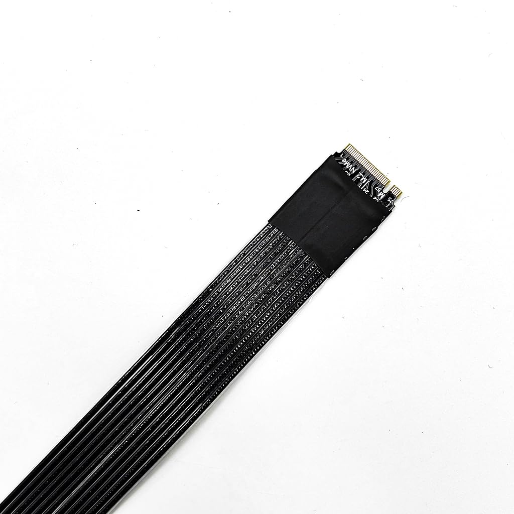 JMT ADT-K43SG-BK PCIe 5.0 X16 auf M.2 NVMe Grafikkartenadapter, kompatibel mit RTX50 RX90 Series Dockingstation (K43SG-BK-50cm)