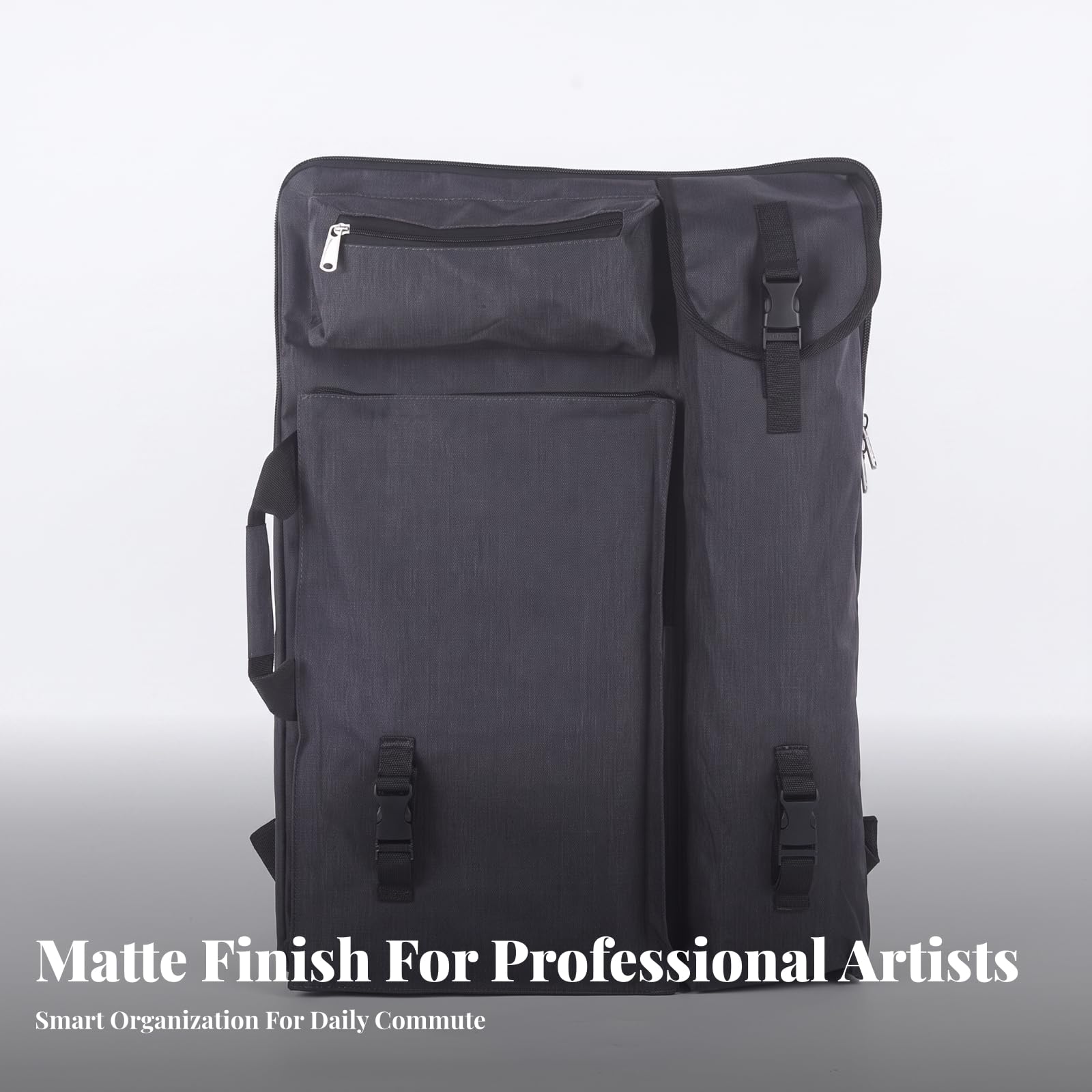 Borsa Portadisegni Robusto, Nero, Nero
