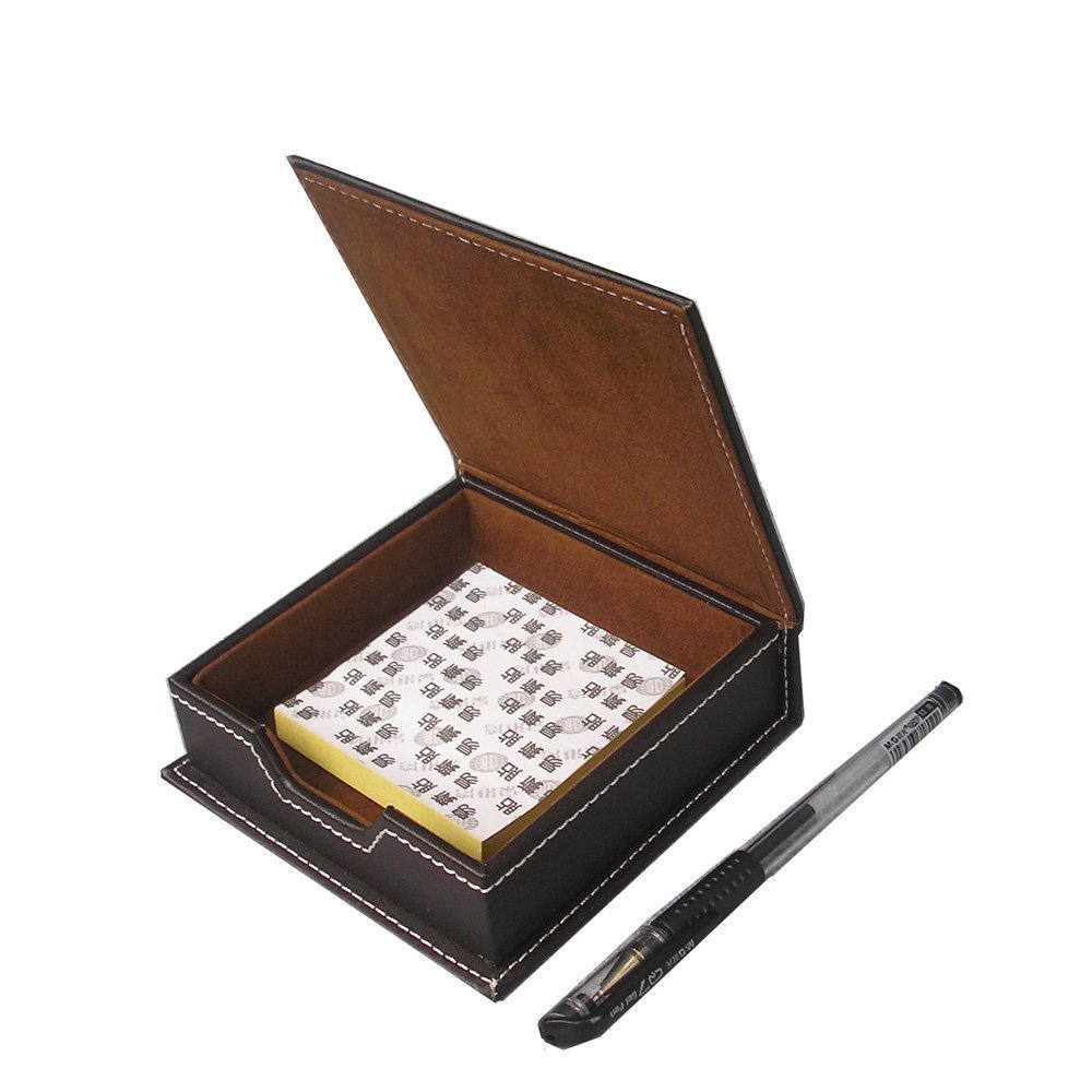 KINGFOM Set di Accessori da Scrivania in Pelle (T41K)