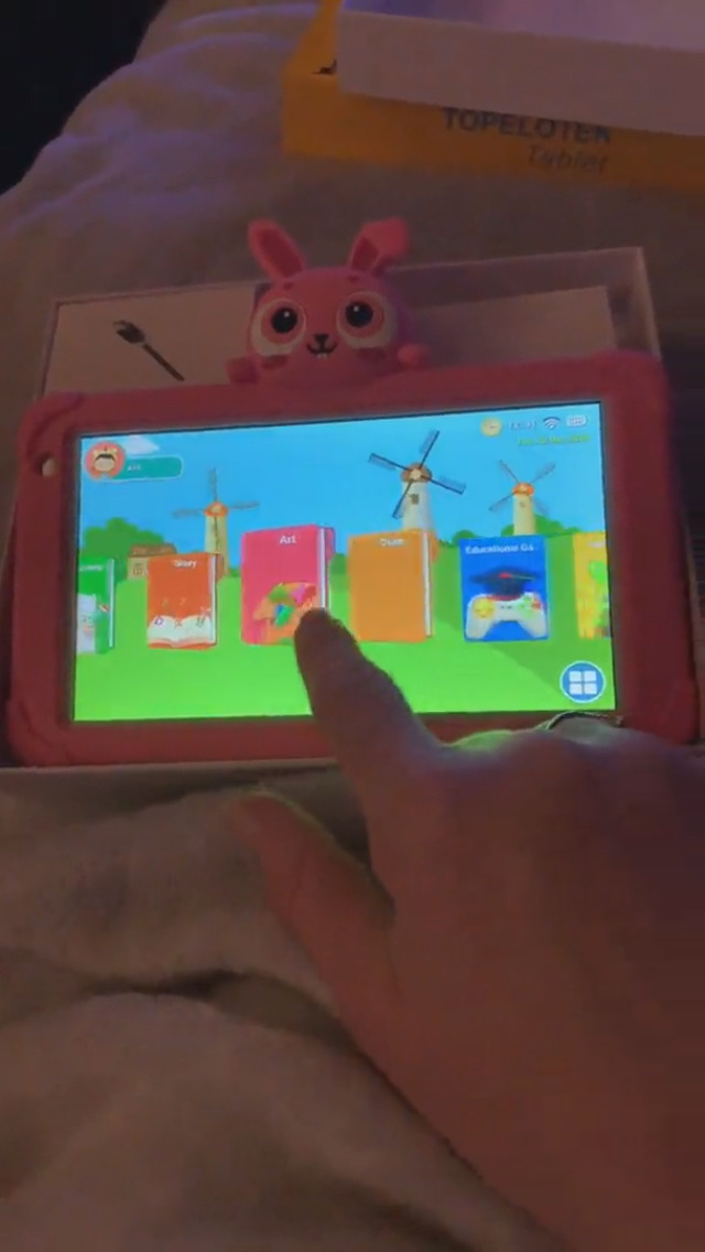 Kids Tablet Android Tablet for Kids 7 inch WiFi Toddler Tablet 32GB Quad Core Kids Tablets Support Bluetooth Camera… - Image 8
