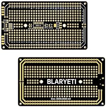 Prototype PCB Kit for DIY Printed Circuit Board Solderable Breadboard with MicroUSB,Double Sided Immersion Gold ENIG,3.55"x2",10-Pack