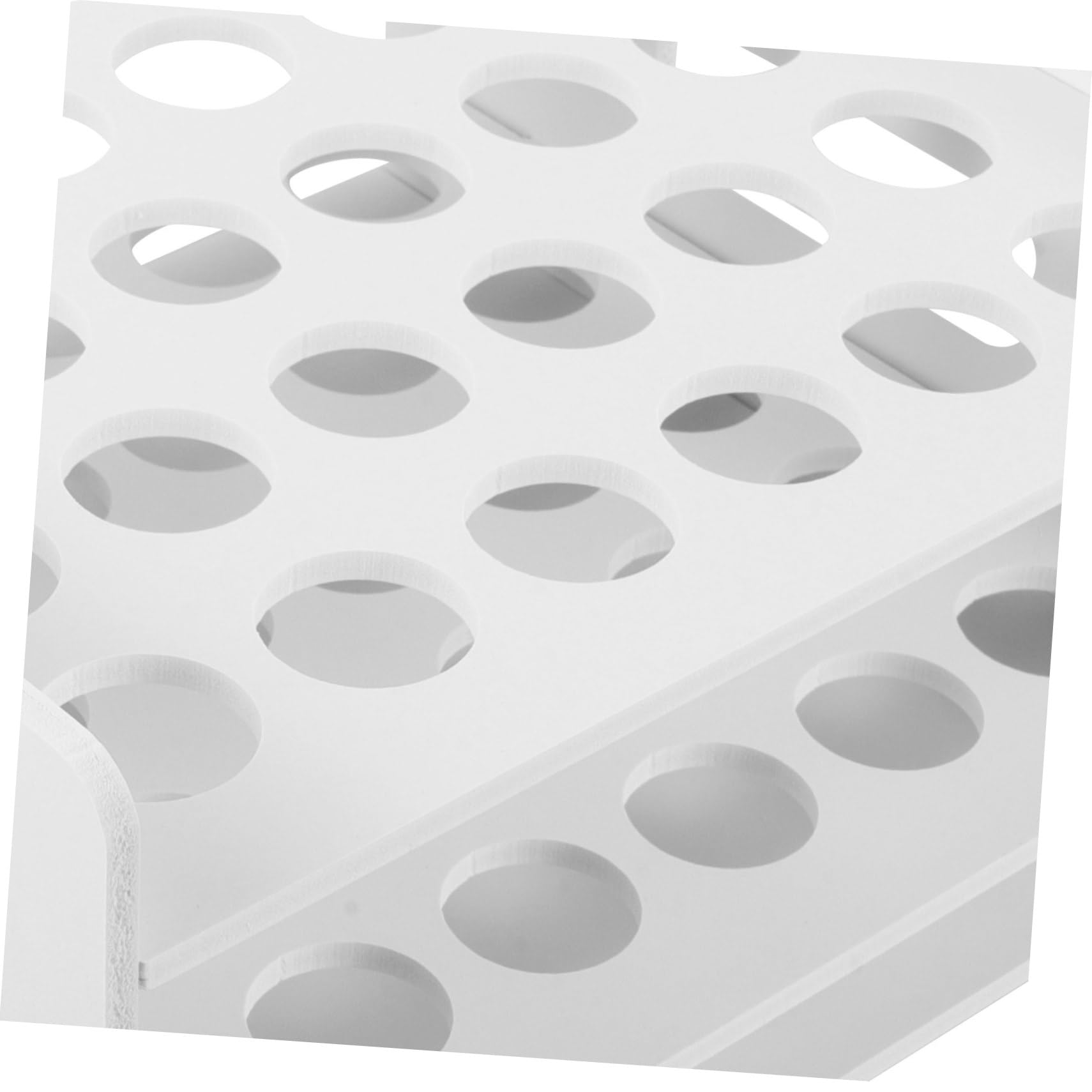 Gatuida Scatola Porta Forbici in Legno Test Tube Display Rack, Organizzazione Cancelleria, per Scuola e Casa