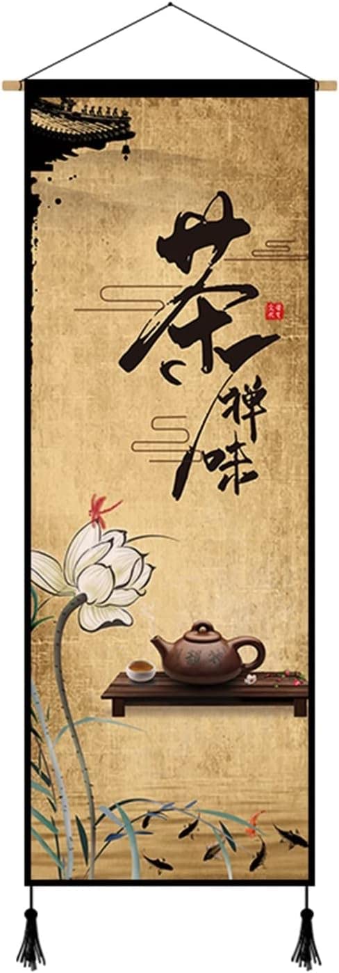 Amazon.com: Chinese Art Wall Scroll Hanging Painting Scroll