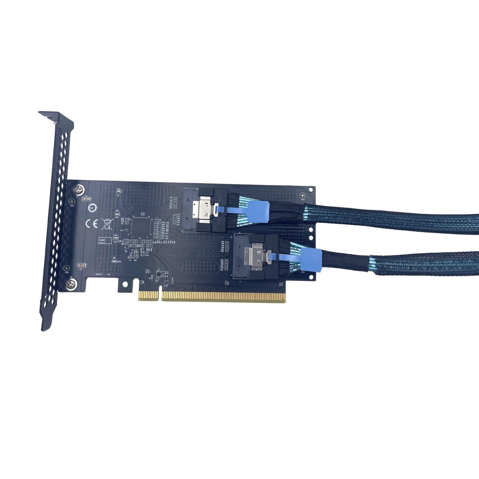 Scheda Split avanzata per sistemi PCIe4.0/5.0 Che Offre Prestazioni migliorate nelle Applicazioni per Data Center Adattatori GPU