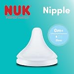 NUK Perfect Match Mamelon à flux lent, 2 Faites votre valise, BPA Gratuit