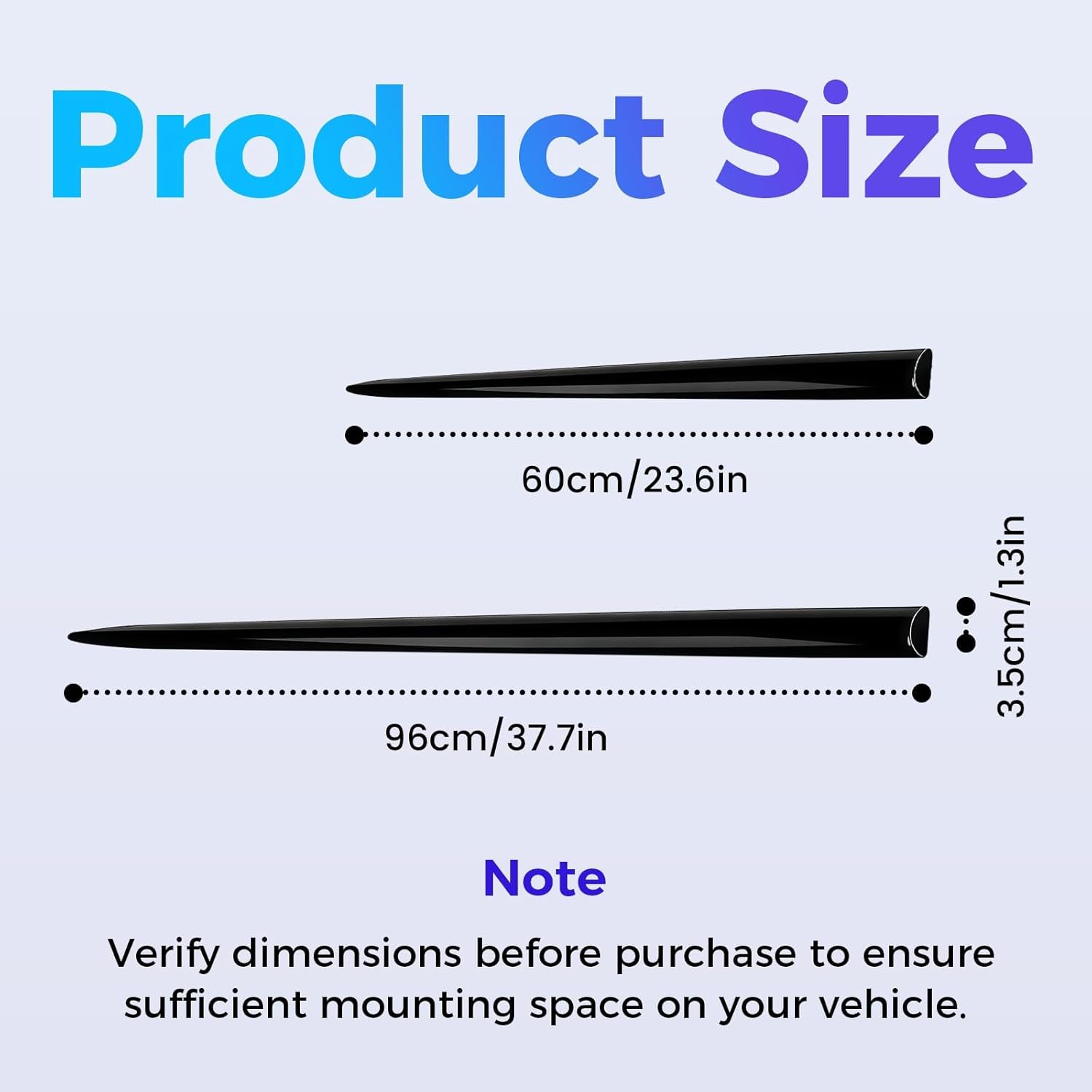 4PCS Body Side Trim Cover, Waterproof Bright Black Universal Door Protector Prevents Dents Scratches Auto Modification Car Door Side Protection Strips