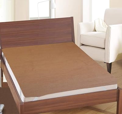Kuber Industries PVC Waterproof King Size Mattress Protector 78"x72" (Brown)-CTKTC030024
