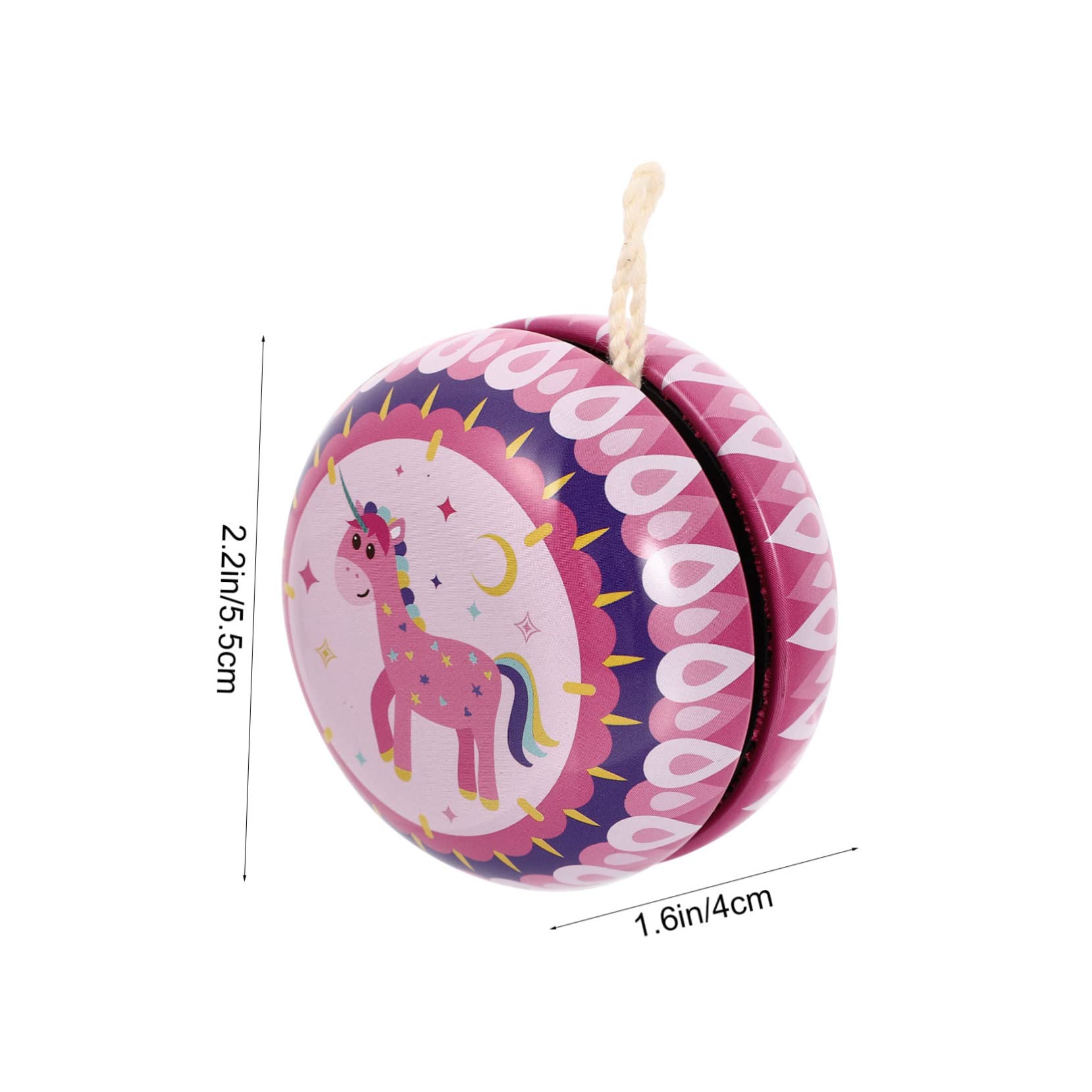 SUPVOX Yo Yo - Ferro da stiro per ragazzo, motivo: unicorno, adorabile coordinamento a mano, per ragazzi e ragazze