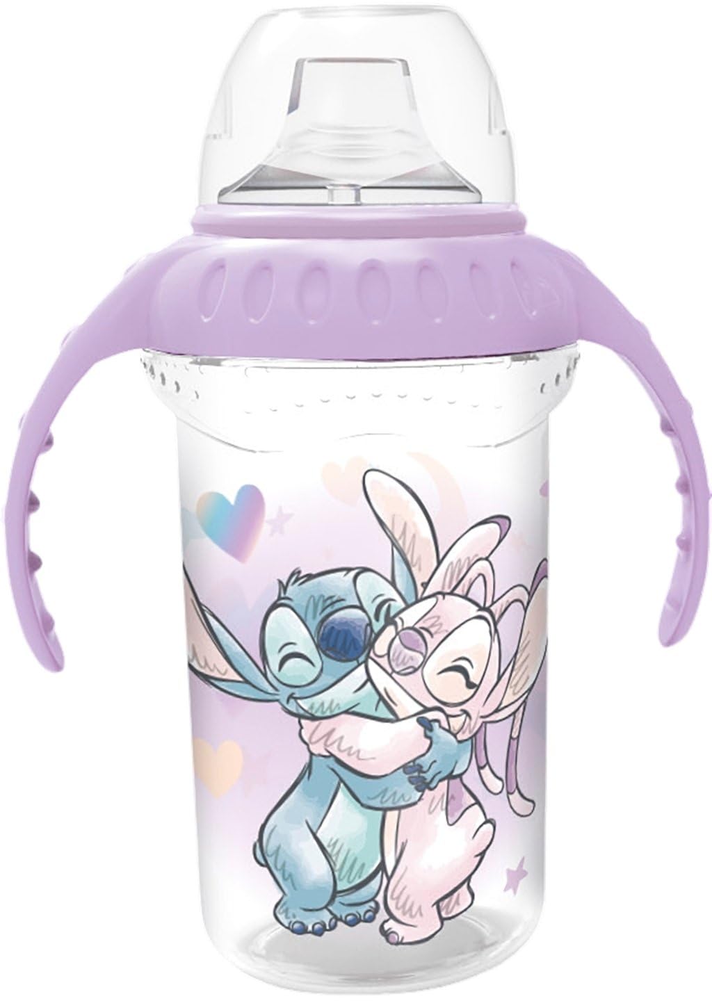 TATAWAY 330ml Stitch Travel Tumbler, Leakproof Lid, Hot or Cold Drinks - Portable and Compact