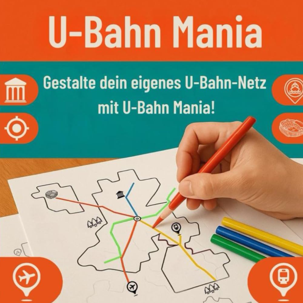 U-Bahn Mania: Gestalte dein eigenes U-Bahn-Netz mit U-Bahn Mania!