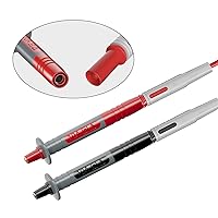 Vista 3 de Kit de cables de prueba de multímetro automotriz Goupchn con pinzas de perforación de alambre, sondas de perforación, enchufe banana de 4mm, juego