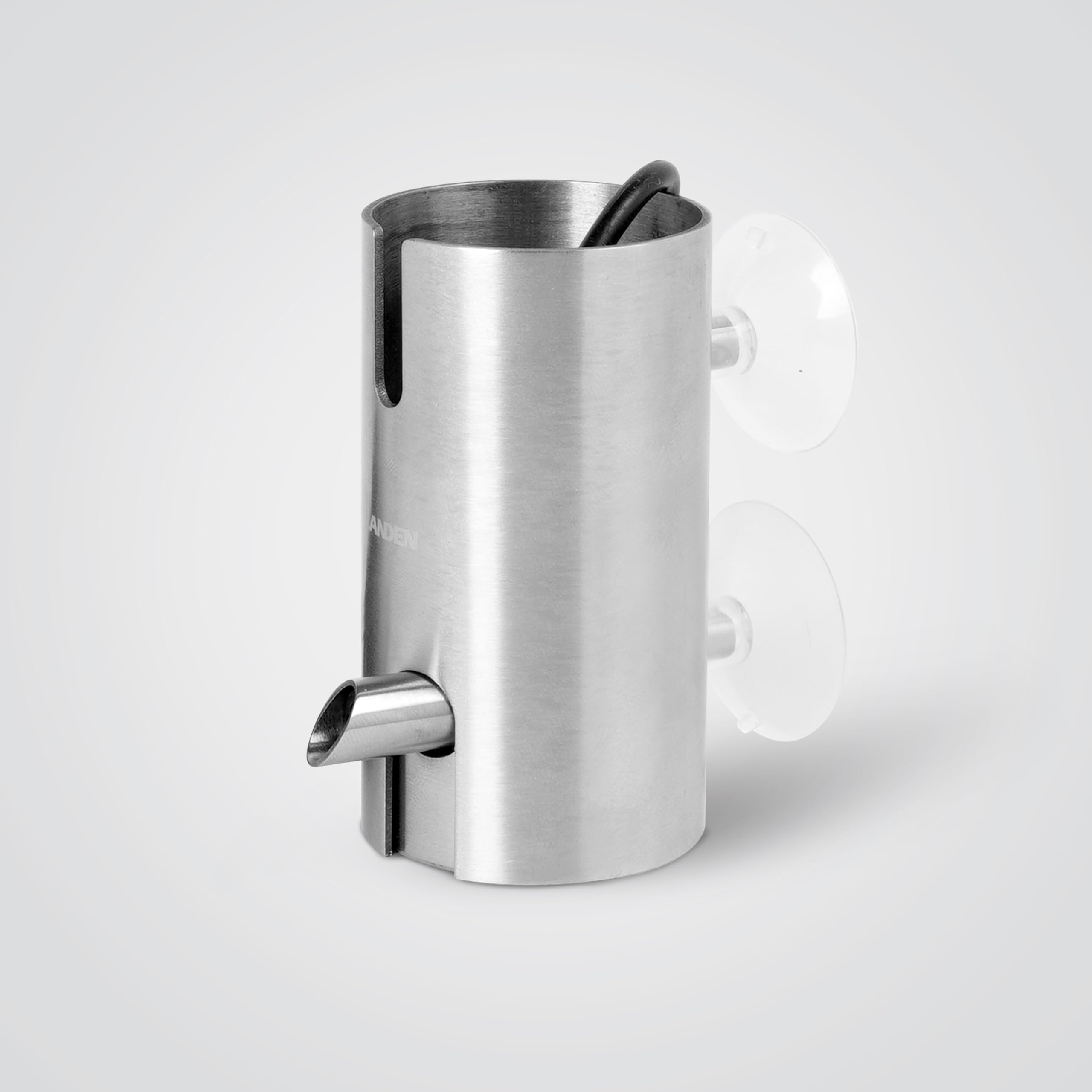 Landen Pura - Mini espumador de Superficie para Acuario sin Borde, removedor Interno de película de Aceite, espumador Compacto de Acero Inoxidable con Bomba silenciosa para Agua Limpia, Ideal para