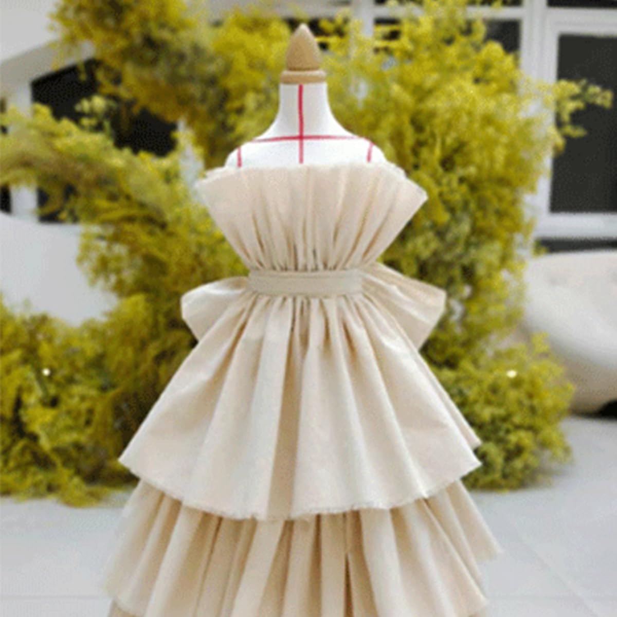 Supporto per manichino da sarta per Bambole da Bambina, Decorazione da Tavolo, Supporto per Abito da Bambola, Supporto per vetrina per Vestiti, Accessorio per Esposizione per Bambini