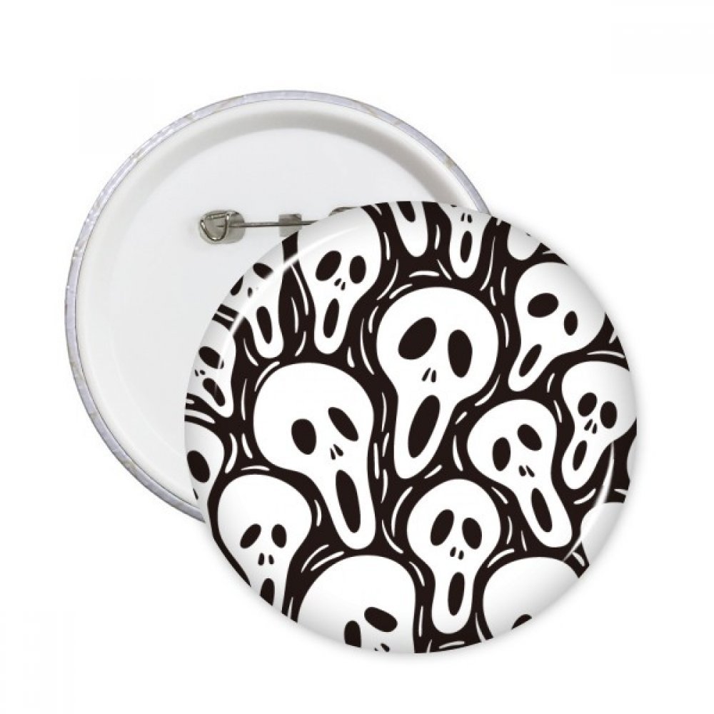 Crâne carreleurs pins DIYthinker badge Halloween vêtement multicolore