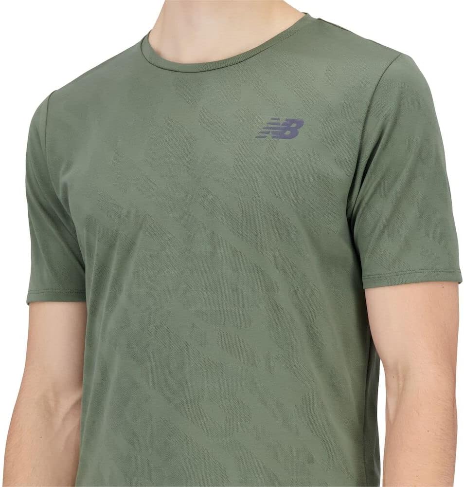 New Balance Mens Q Speed Jacquard Short Sleeve 22 - Image 5