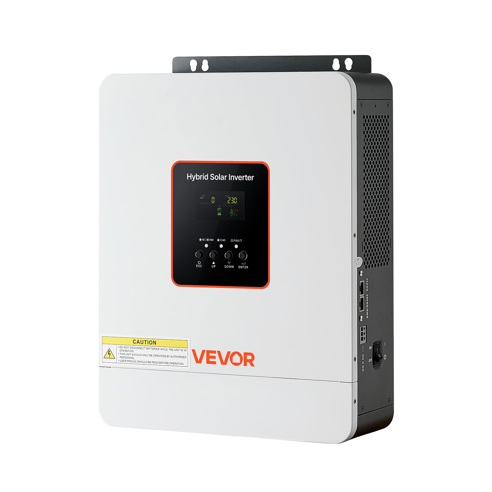 VEVOR 3000W Hybrid Solar Inverter front view