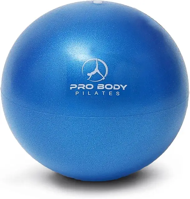 ProBody Pilates Mini Exercise Ball - 25.5cm Small Ball Bender for Yoga & Fitness