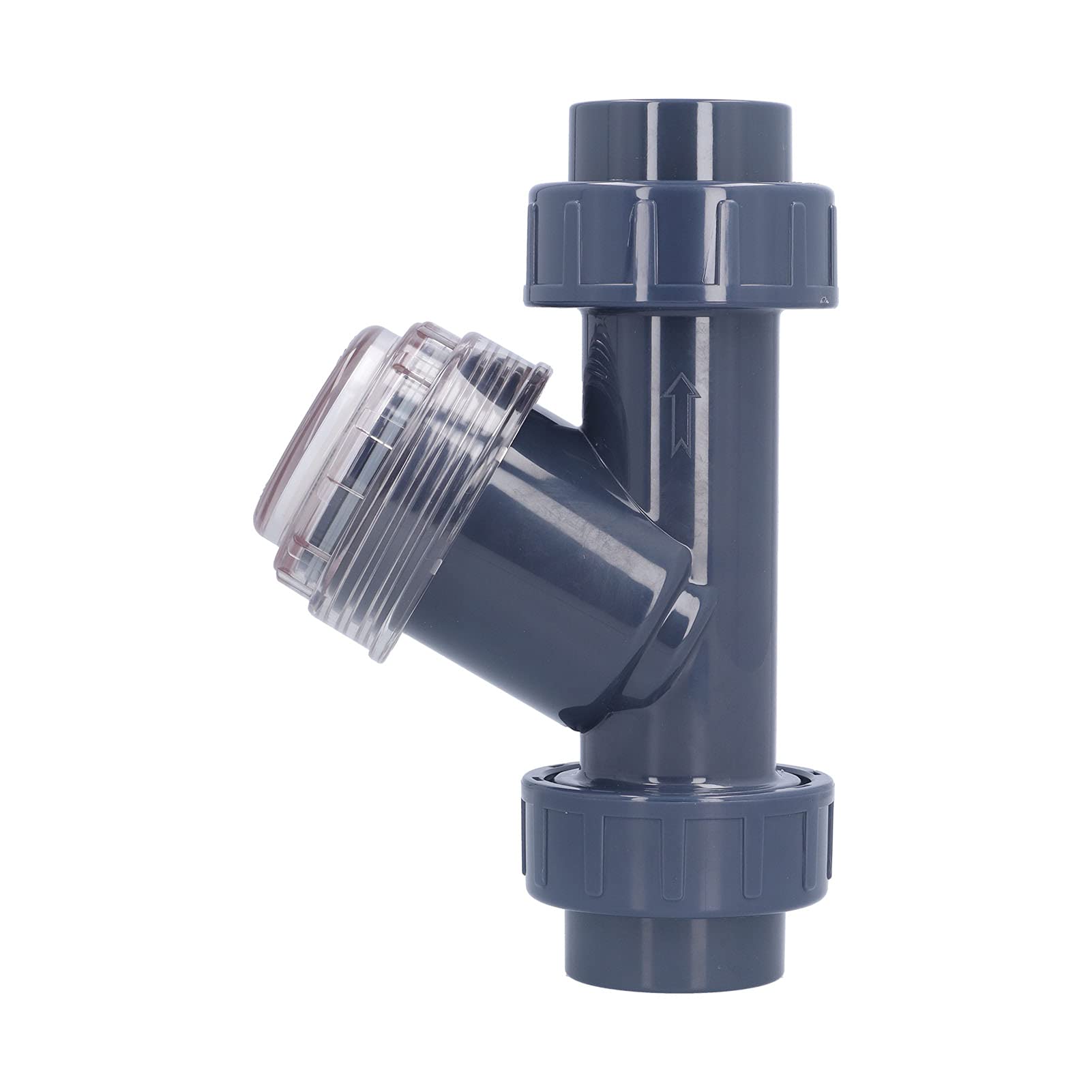 Filtro a Y Filtro per tubi in PVC da 40 mm Filtro dell'acqua a bassa resistenza a flusso elevato per il trattamento delle acque industriali e i sistemi di irrigazione agric