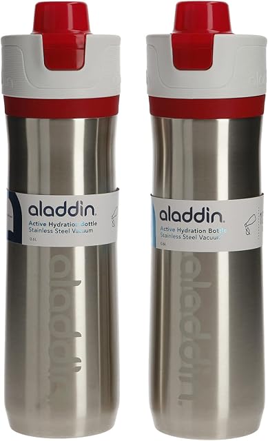 Alladdin Aladdin Active Hydration stainless steel vacuum insulated Water Bottle (Red)