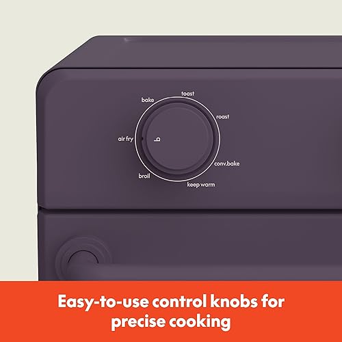 Miniatura 3 de bella Air Fry Toaster Oven, 7 Preset Cooking Options, Dishwasher-Safe EverGood Coated Trays Included, 60-Minute Auto Shutoff w Audible Timer, Power