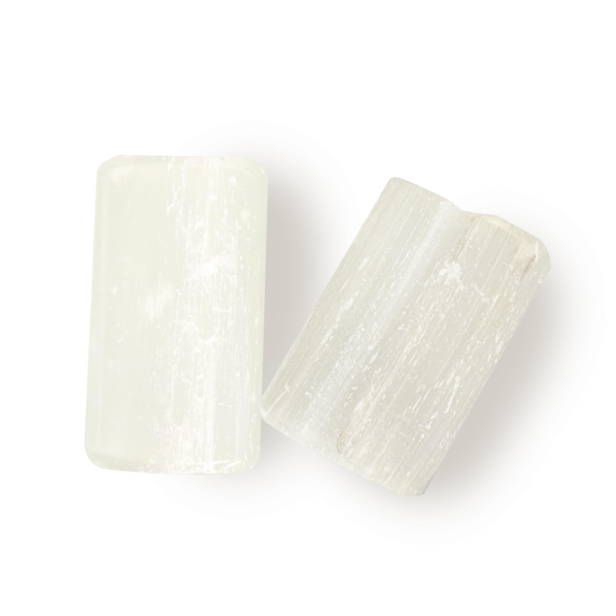 Original Selenite Crystal Tumble - Natural Energised Selenite Stone Tumble to charge a crystal, cleansing of crystal stone, healing, Vastu correction and positivity - 2 Piece (B0CPFR4QR5) Amazon Price History, Amazon Price Tracker