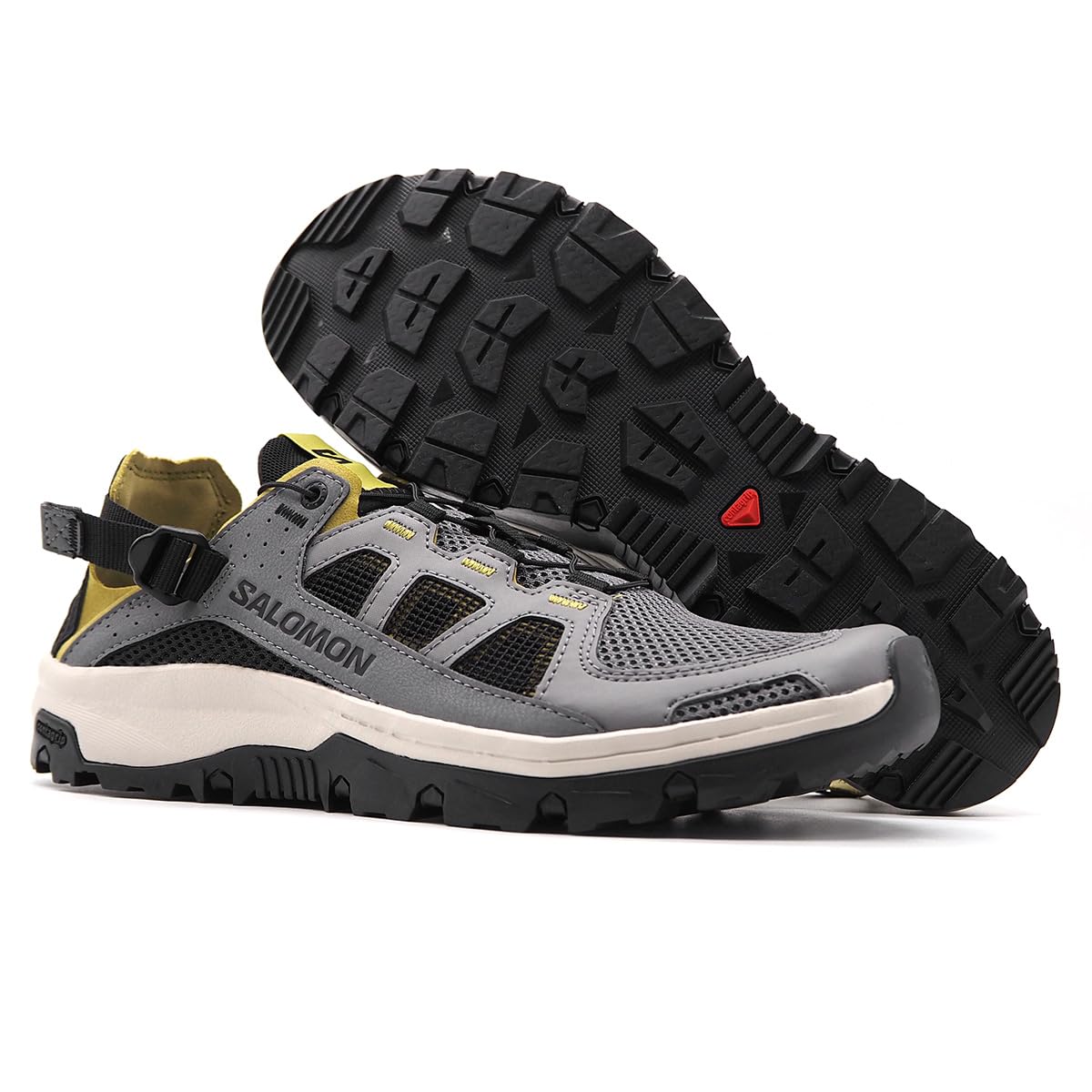Salomon Scarpe Techamphibian 5 Clrock/Willow/Blac Castlerock/Willow/Black