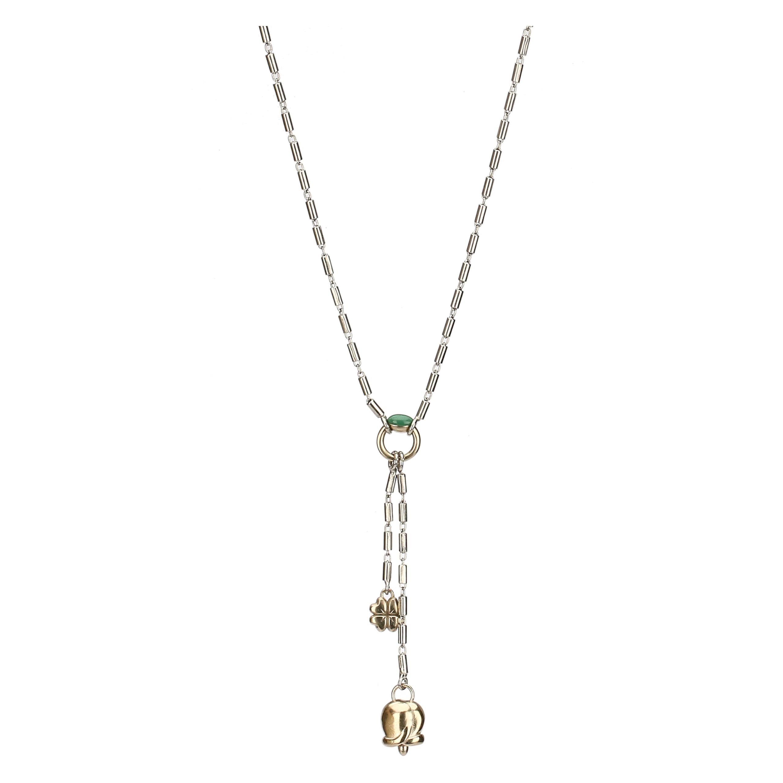 Collana con tulipano