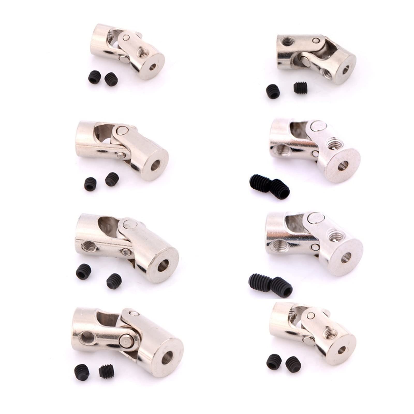 Metal Coupler Universal Coupler Joint Steel Shaft Connector Crossing for Car Boat Model Shaft Couplings 2/2.3/3/3.17/4mm (Inner Diameter : 2point3 to 2point3mm)