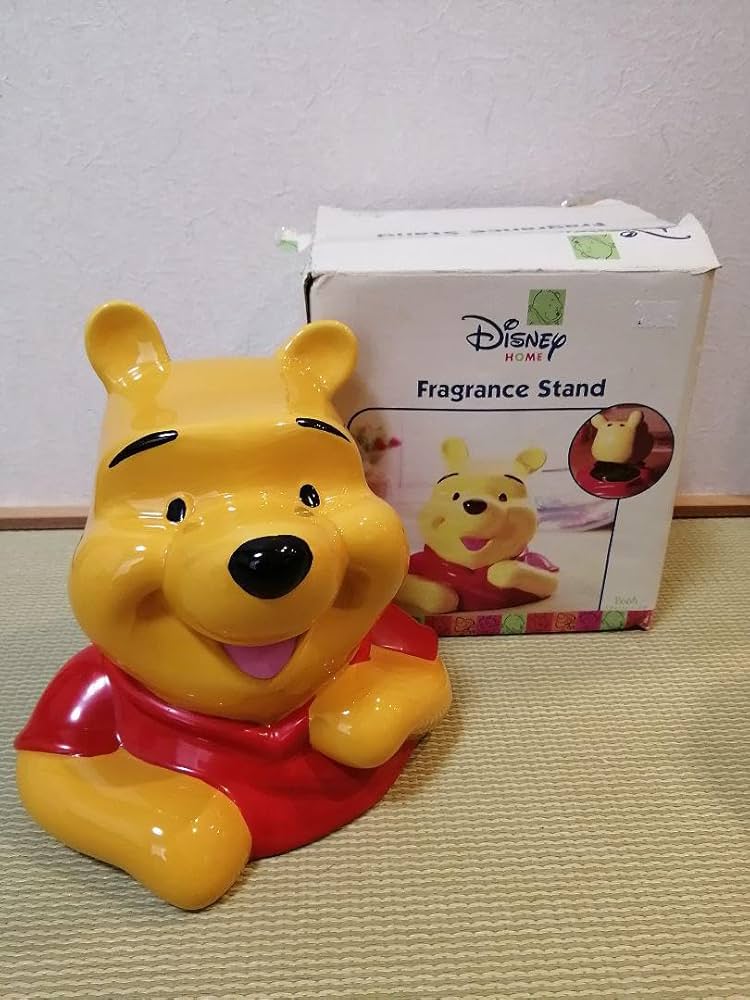くまのプーさん キャンプシーン フィギュア　陶器 くまのプーさん キャンプシーン フィギュア陶器