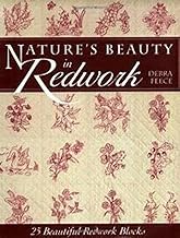 Nature's Beauty In Redwork - Buy now