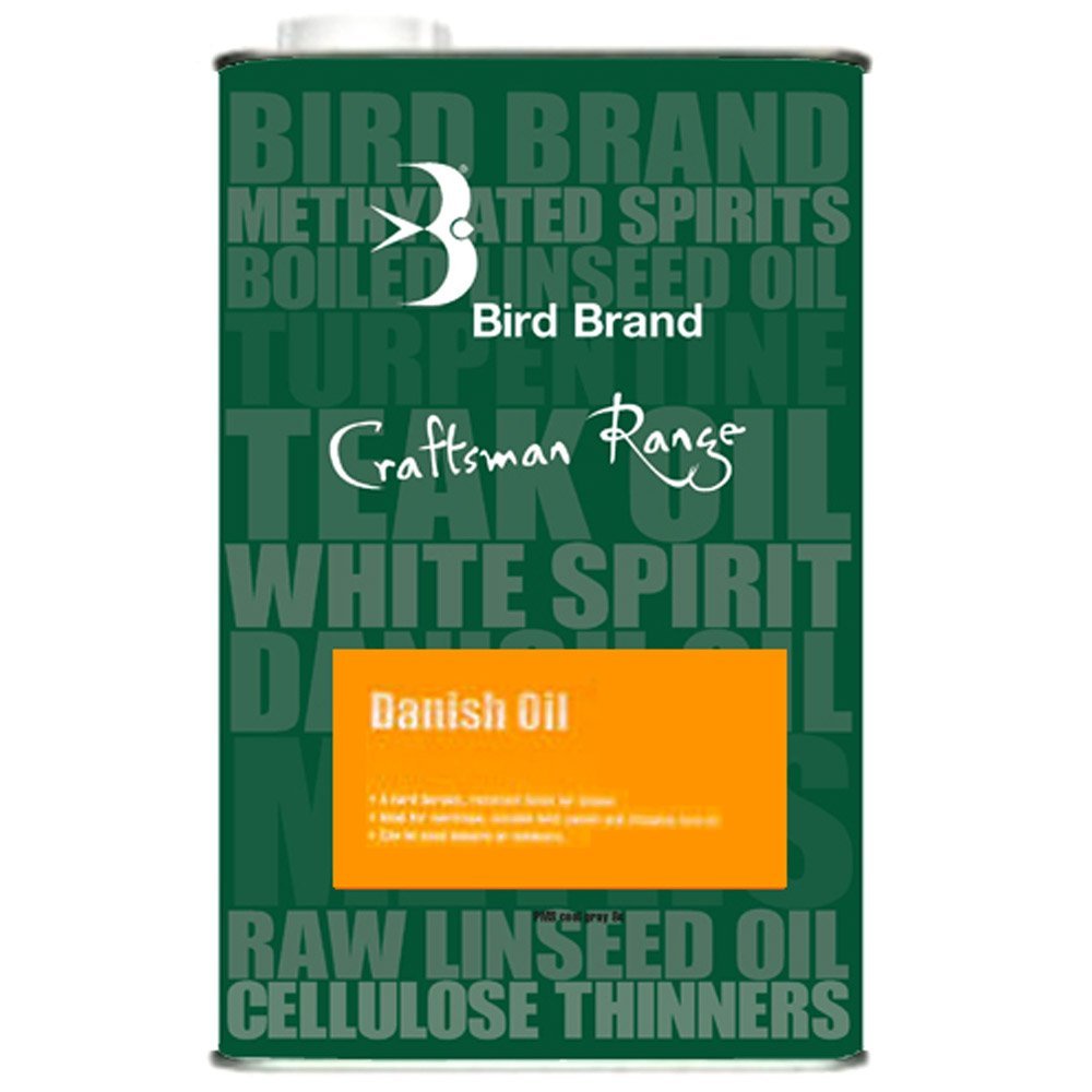 Bird Brand Danish Oil Proffesional Craftsman Range 2.5ltr