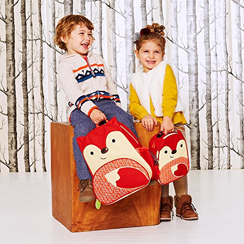 Lancheira Zoo Raposa, Skip Hop, Vermelho