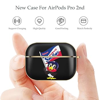 Amazon | airpods pro2 ケース 東京ヤクルトスワローズ つば九郎
